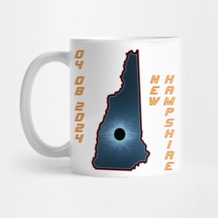 New Hampshire 2024 Total Solar Eclipse Mug